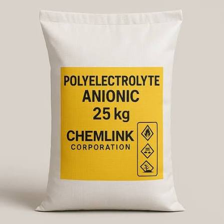 Illustrative Anionic Polyelectrolyte 25 kg bag